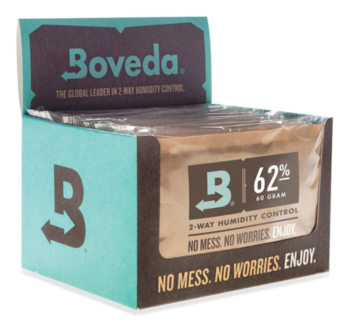 Controlador Humedad Curado Conservación Boveda 67g Pack X12