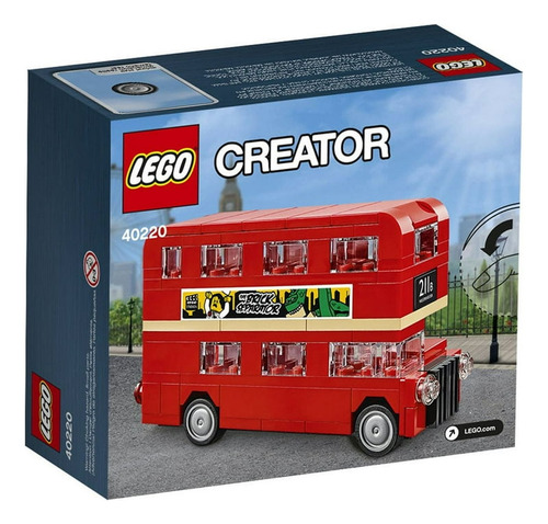 Autobús Lego Creator 40220 Londrino - Lg 118