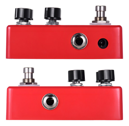 Pedal De Efeito De Guitarra Dolamo D-9 Distortion Com Presen Cor Preto