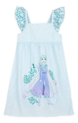 Pijama Camison Frozen Elsa Para Niñas