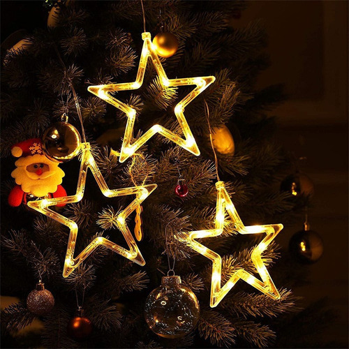 Linternas Decorativas Con Luces De Estrellas Para Ventanas