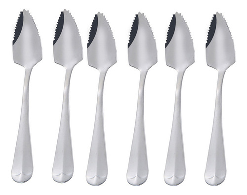 Nuevo Cutlery Cups - Cuchara Dentada Para Helado (metal, 6