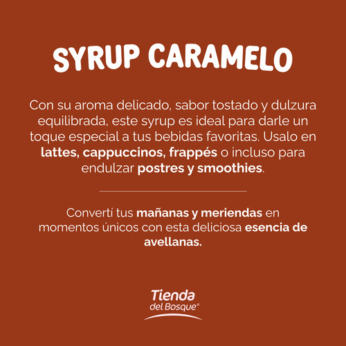 Salsa Syrup Cremuccino Caramelo Cafeteria Y Coctelería 1l
