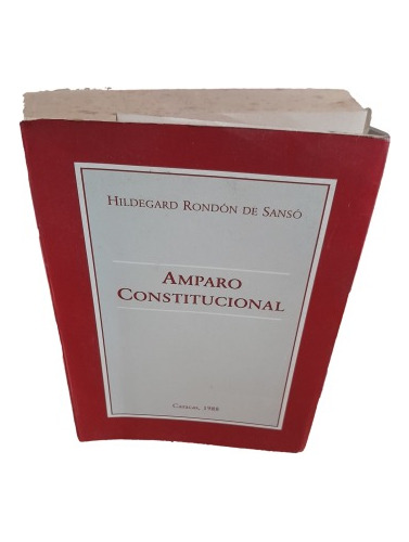 Amparo Constitucional Hidelgard Rondon De Sanso
