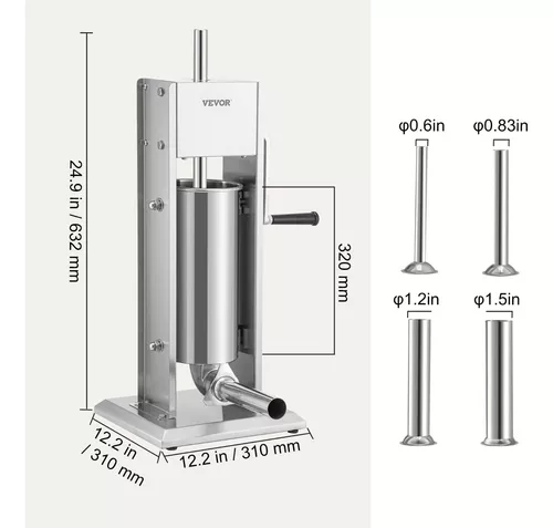 Embutidora Manual 5L – Canizales