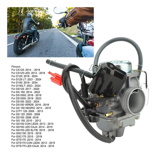 Carburador De Motocicleta, Para Scooter Atv Para Cs125 Gy6