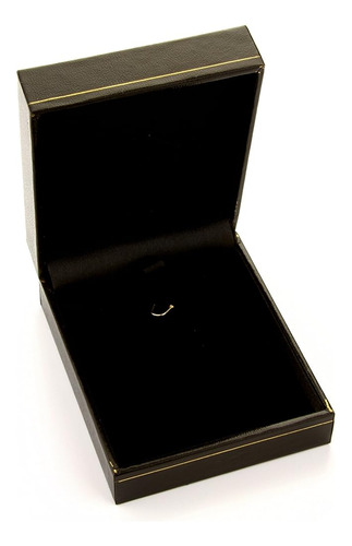 Collar De Cadena De Oro Blanco 14k 1mm 22 Con Cierre De Res
