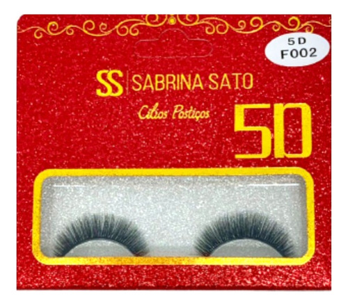 01 Par De Cílios Postiços 5d Ss1981- Sabrina Sato