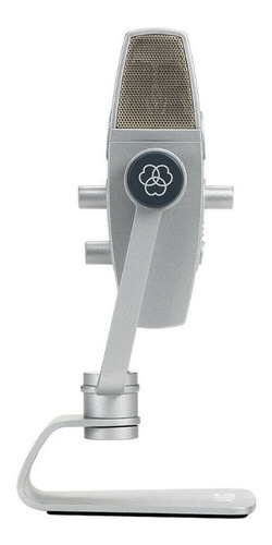 Imagem 4 de 11 de Microfone AKG Lyra condensador estéreo azul/prateado