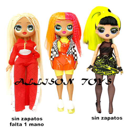 Lol Surprise Omg Muñeca Swag/neonlicious/bhad Gurl (Usado)