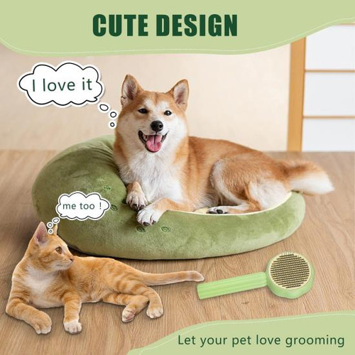 Metree Cepillo Para Pelo De Gato, Cepillo Autolimpiante Para