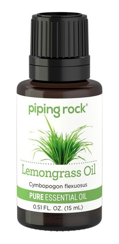 Aceite Esencial Puro De Limoncillo Aromaterapia Piping Rock 