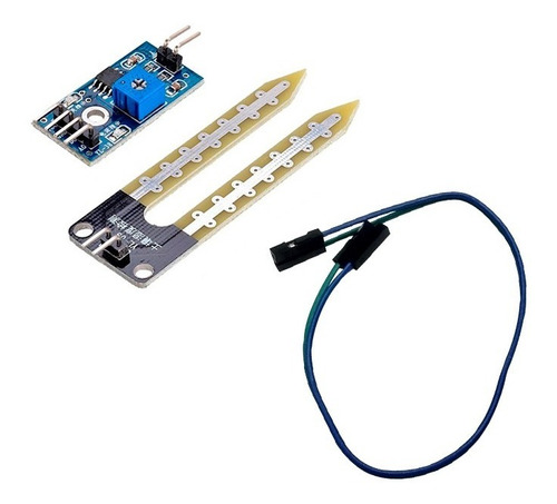 Modulo Sensor De Humedad De Suelo Tierra Desarrollo Higromet