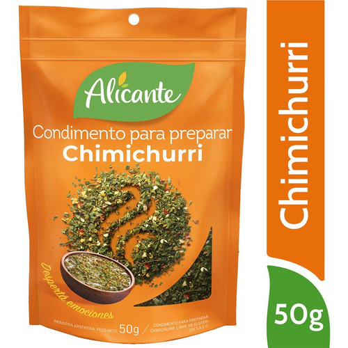 Alicante Condimento Para Preparar Chimichurri X 50 Gr