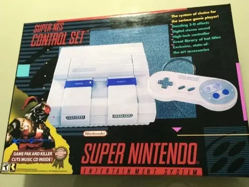 Super Nintendo + Berço!!! (somente Caixa Para Reposição)
