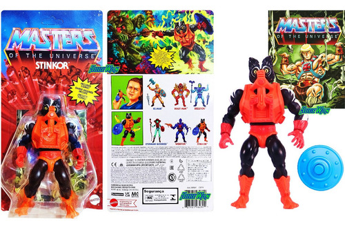 Stinkor Masters Of The Universe Origins Con Protector Motu (Usado)