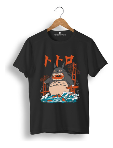 Remera: Totoro San Francisco  Memoestampados