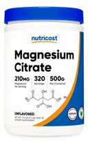 Comprar Citrato De Magnesio Importado Usa 500 G Medio Kilo