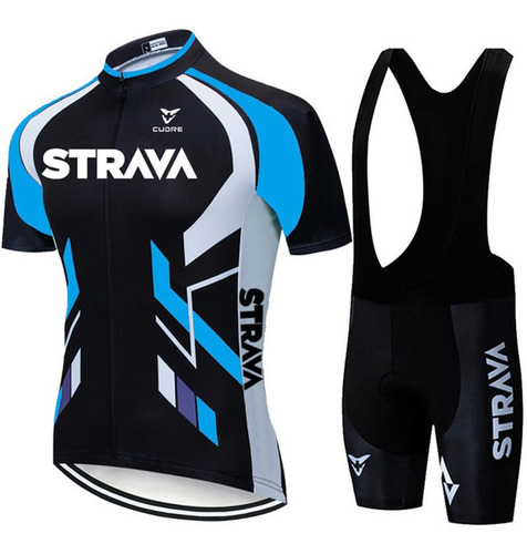 Strava Conjunto De Ciclismo Masculino