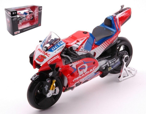 Ducati #5 Johann Zarco Escala 1/18 Desmosedici Gp Moto Bike