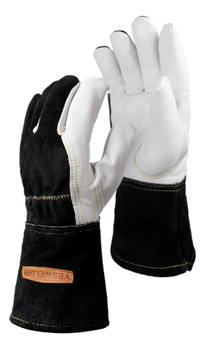 Yeswelder Guantes De Soldadura Tig De Piel De Cabra Premium