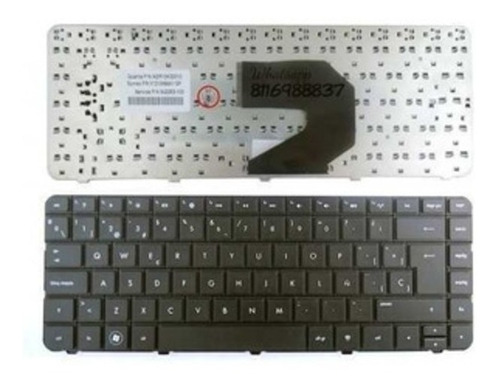 Teclado Hp Compaq Cq43 646125-001 646125-161 Negro Español