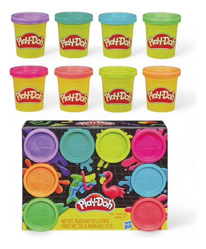 Play Doh 8 Pack De Masas Interactivas Colores Surtidos