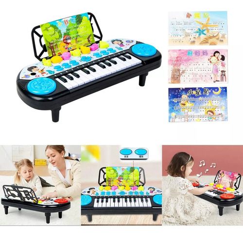 Juguete De Órgano Electrónico Multifuncional Para Niños