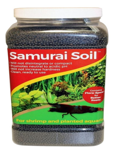 Samurai Soil Caribsea 1.58 Kg Sustrato Camarones Plantados
