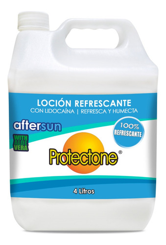 Protectone Granel Loción Refrescante Con Lidocaína Galón 4l