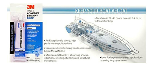 3m Marine Calcomanía Sellador 5200 (05203) Unión
