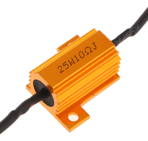 2 X 2pcs12v 25w 10 Ohm Led Resistencias De Carga