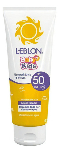 Protector Solar Infantil Baby Kids Amplio Espectro 50fps 50g