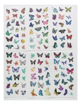 Comprar 6 Láminas De Stickers Mariposas