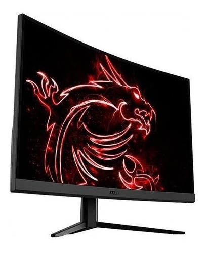 Imagen 2 de 5 de Monitor gamer curvo MSI Optix G32C4 led 31.5" negro 100V/240V