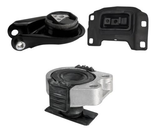 Kit 3 Soportes De Motor Ford Focus Europa L4 2.0l 2007-2011