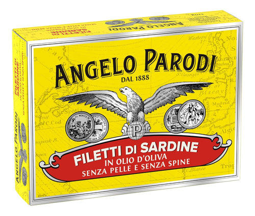 Angelo Parodi Filetes De Sardinas Sin Hueso Y Sin Piel En Ac