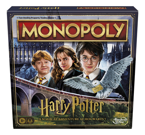 Monopoly Harry Potter Edition - Juego De Mesa | Una Aventur