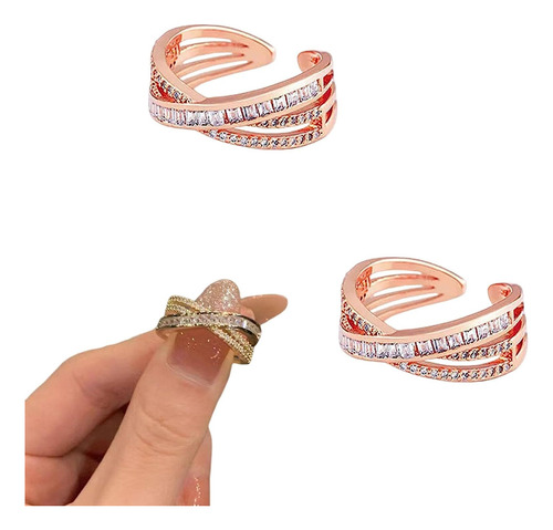 Precioso Anillo Desintoxicante Ajustable Minimalista Ring