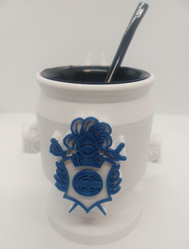 Mate Gimnasia Esgrima Lp Impreso 3d - Versión Lobezno