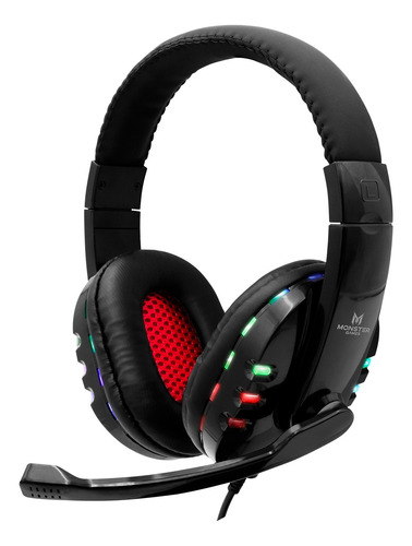 Audifono Gamer Rgb Monster Bogey Multiplataforma - Revogames