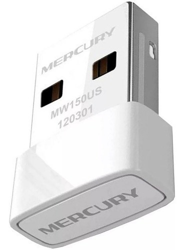 Imagen 2 de 5 de Adaptador Inalámbrico Usb Mini Wifi Mw150us 150mbps Mercusys