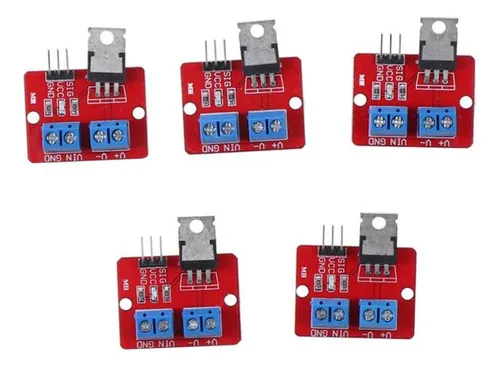 Hobbyin 5pcs Irf520 Mosfet Module De Mosfet, Módulo De Con