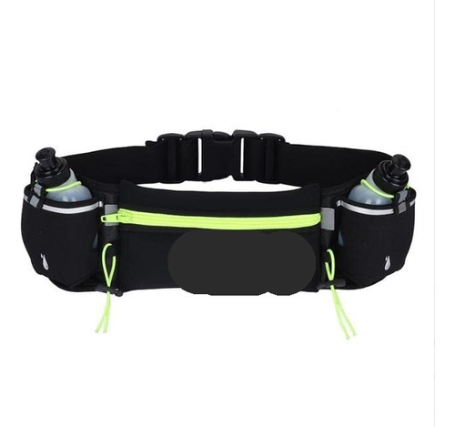 Riñonera Deportiva For Correr Con 2 Botellas De Agua,