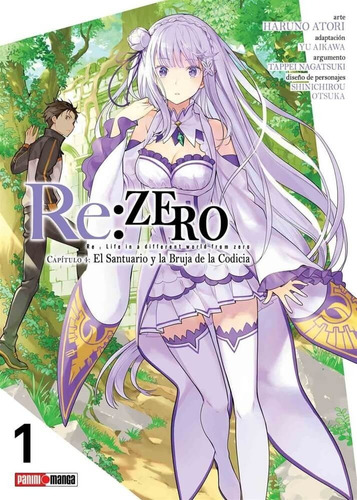 Manga Re Zero Parte 04 Tomo 01 - Mexico