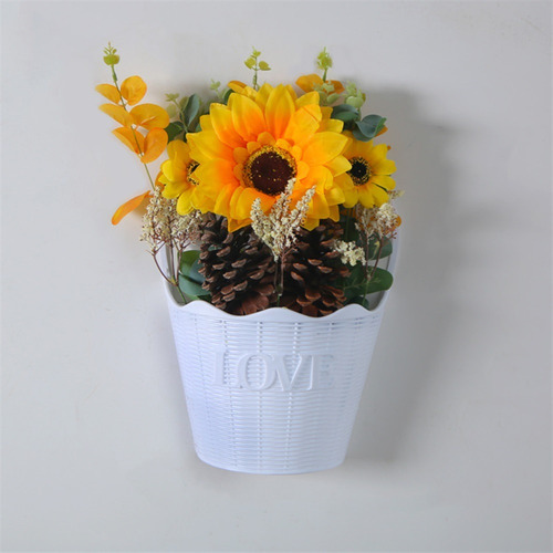 Gxt Guirnalda Colgante De Pared De Piña De Girasol