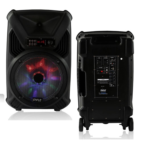 Pyle Bafle Portatil Pphp126wmu Fm Usb Mic Bluetooth