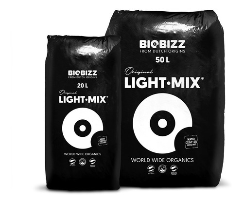 Imagen 2 de 10 de Sustrato Biobizz Light Mix 50 Dm3 Liviano Importado
