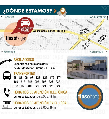 Imagen 10 de 10 de Juego Baño Completo Espejo Vanitory Deck Sanitarios Domani