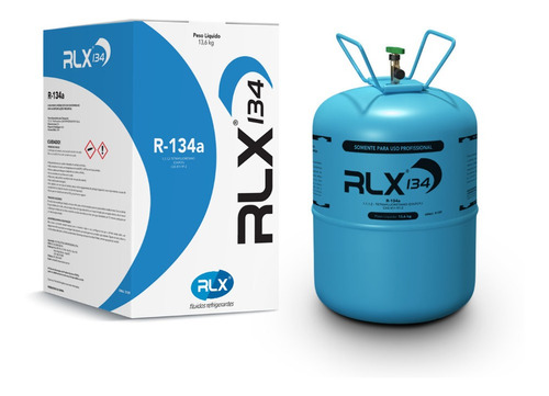 Gás Fluído Refrig Rlx Tetrafluoretano R134a 13,6kg Onu3159